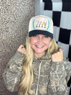 Mimosa social club hat with patch