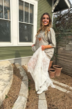 BLOOMING MAXI SKIRT