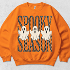 Spooky season graphic crewneck sweatshirt