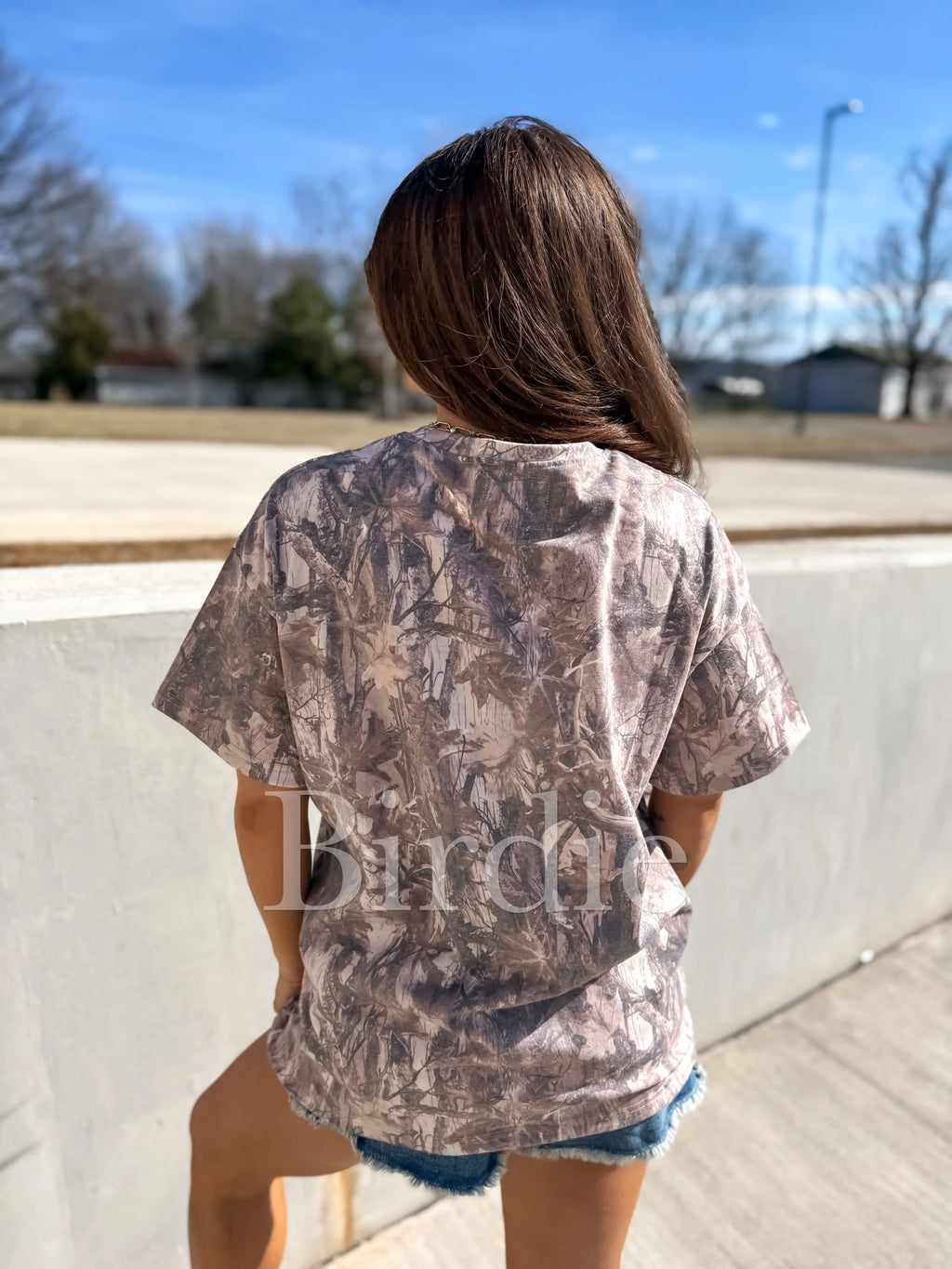Dark Camo Oversized Tee