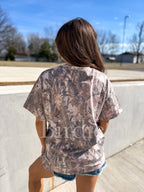 Dark Camo Oversized Tee