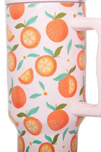 Sweet Orange Stainless Steel Tumbler