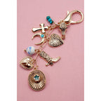 Western Cross Hat Boot Heart Bag Charm | 80K048