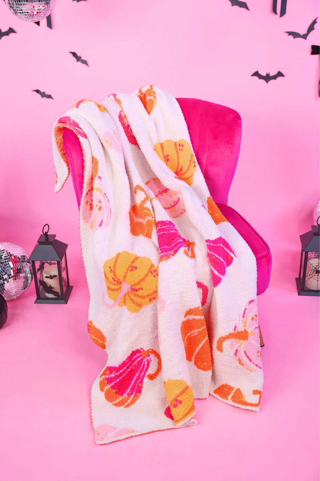 Blushing Pumpkins Blanket