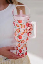 Sweet Orange Stainless Steel Tumbler
