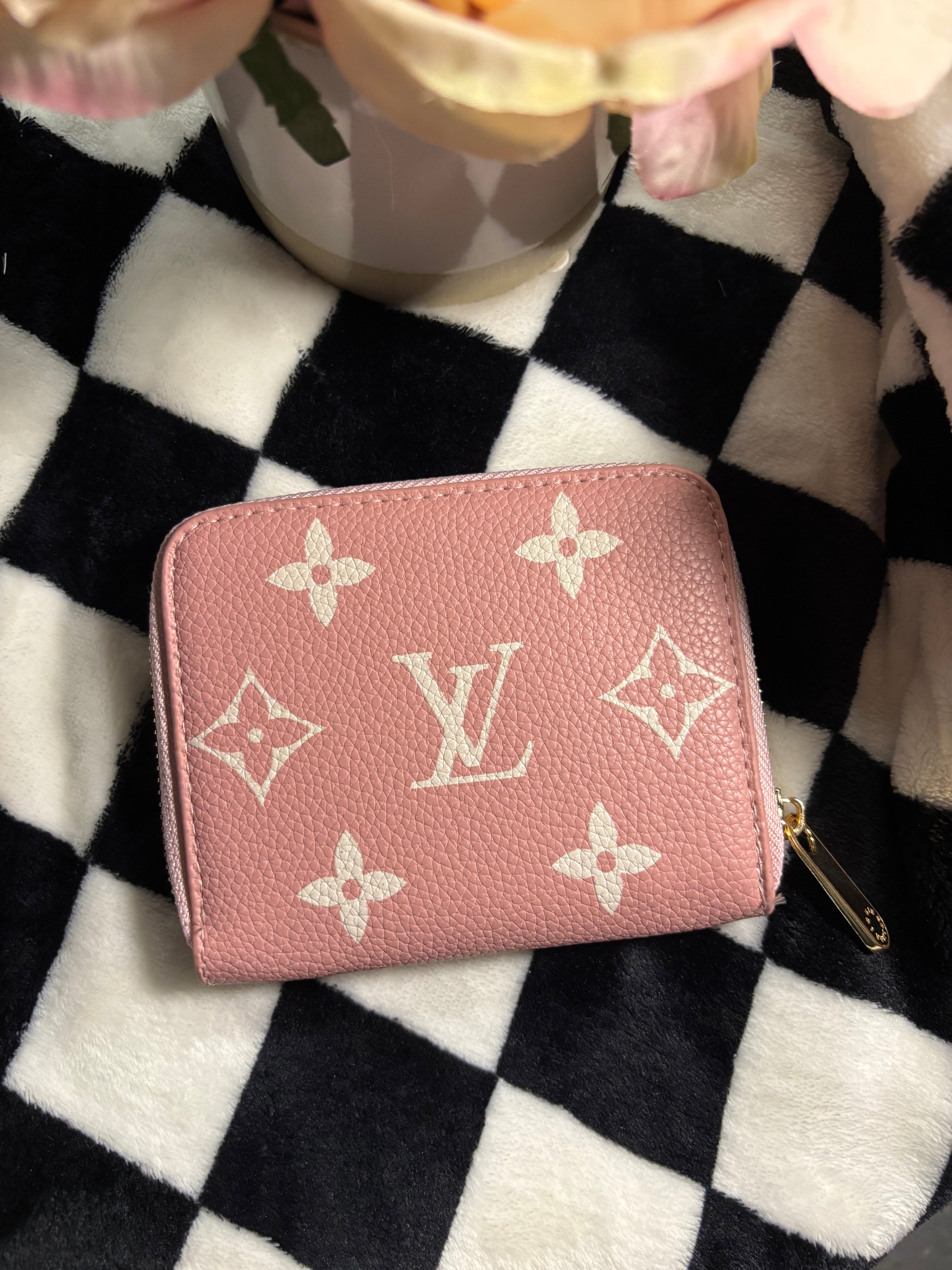 LV Wallet Dupe - Pink