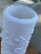 LV printed tall can tumbler