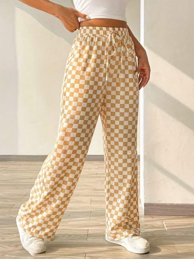 Women’s Checkered Lounge Pants