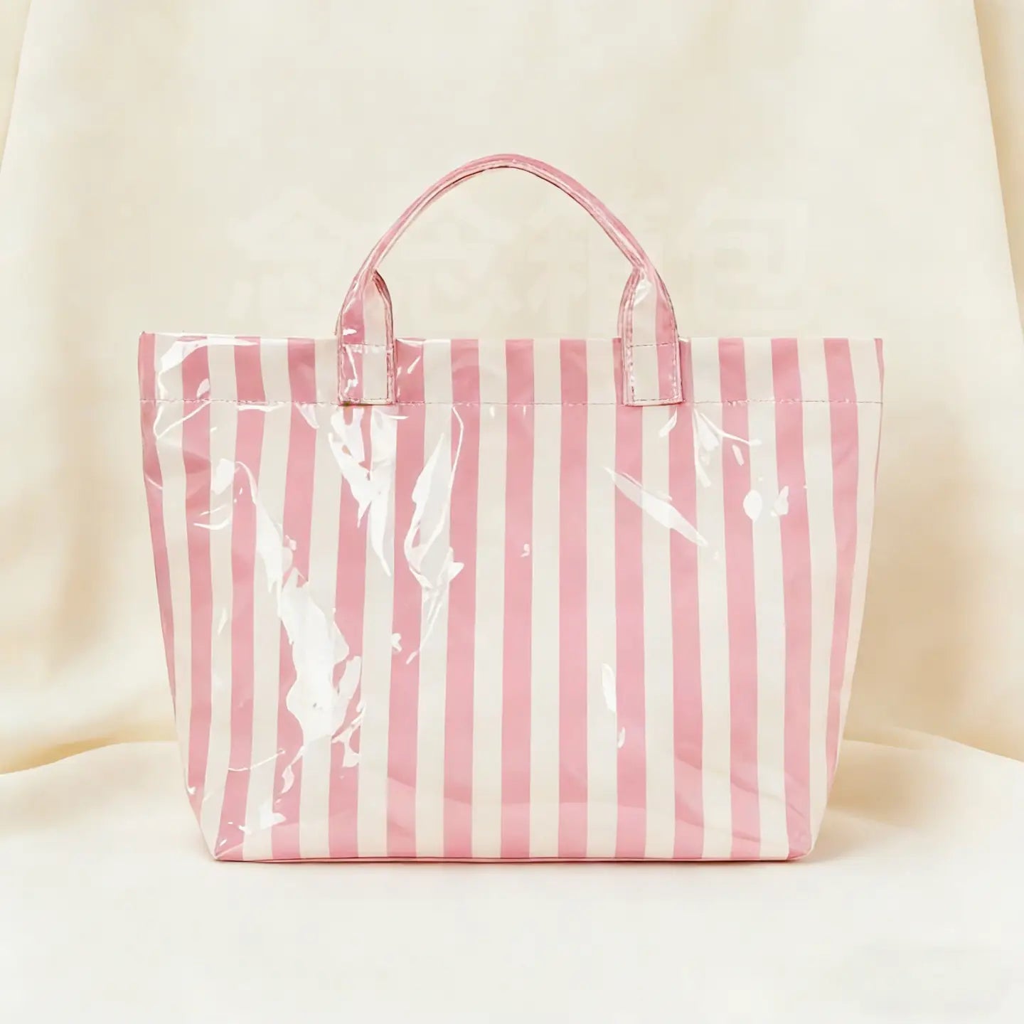 Preorder Large Capacity Travel Casual Striped Tote Bag - TAT 2-4weeks