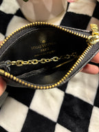 LV Wallet Dupe - Black Coin