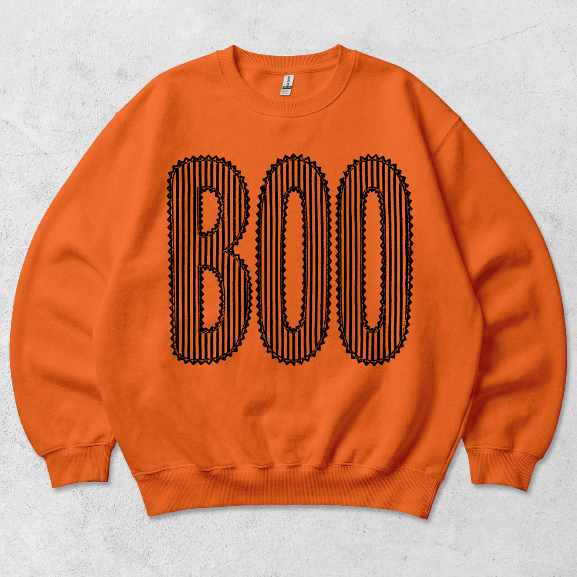 BOO crewneck sweatshirt