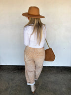 PREORDER- WILD FAWN BARREL JEAN