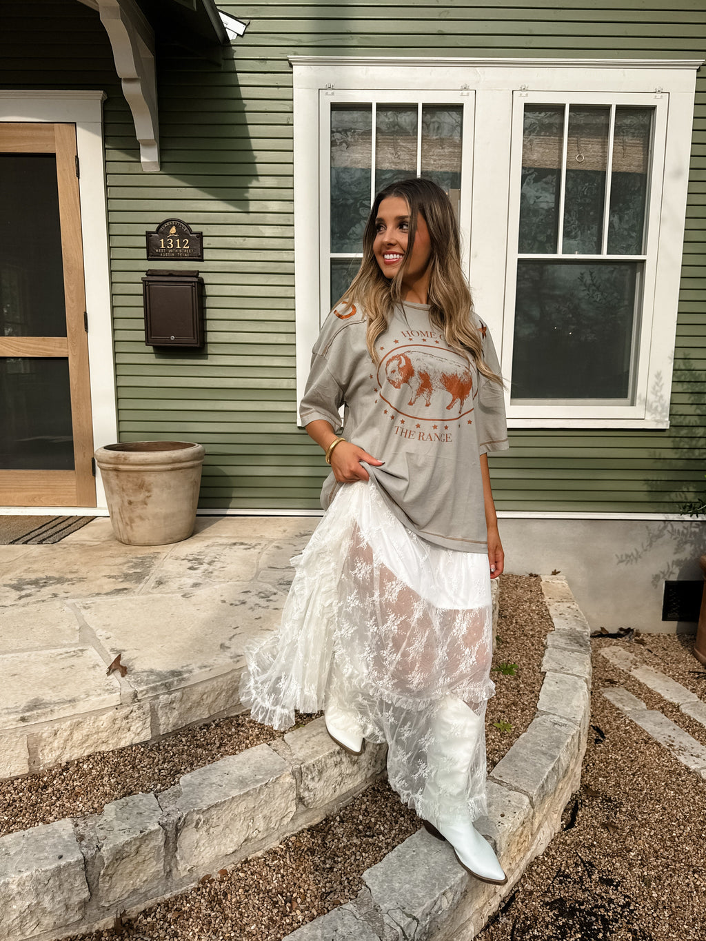 BLOOMING MAXI SKIRT