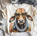 Custom animal bling tee