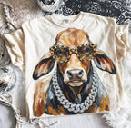 Custom animal bling tee