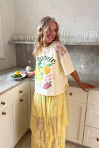 BLOOMING MAXI SKIRT