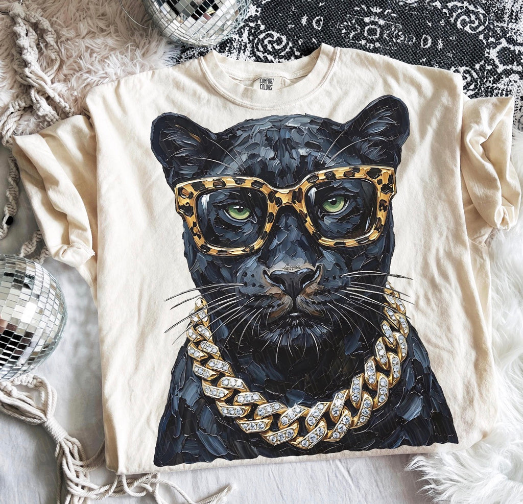 Custom animal bling tee