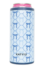 Blue Coquette Bows Tall Can Cooler