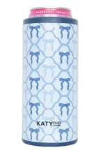 Blue Coquette Bows Tall Can Cooler