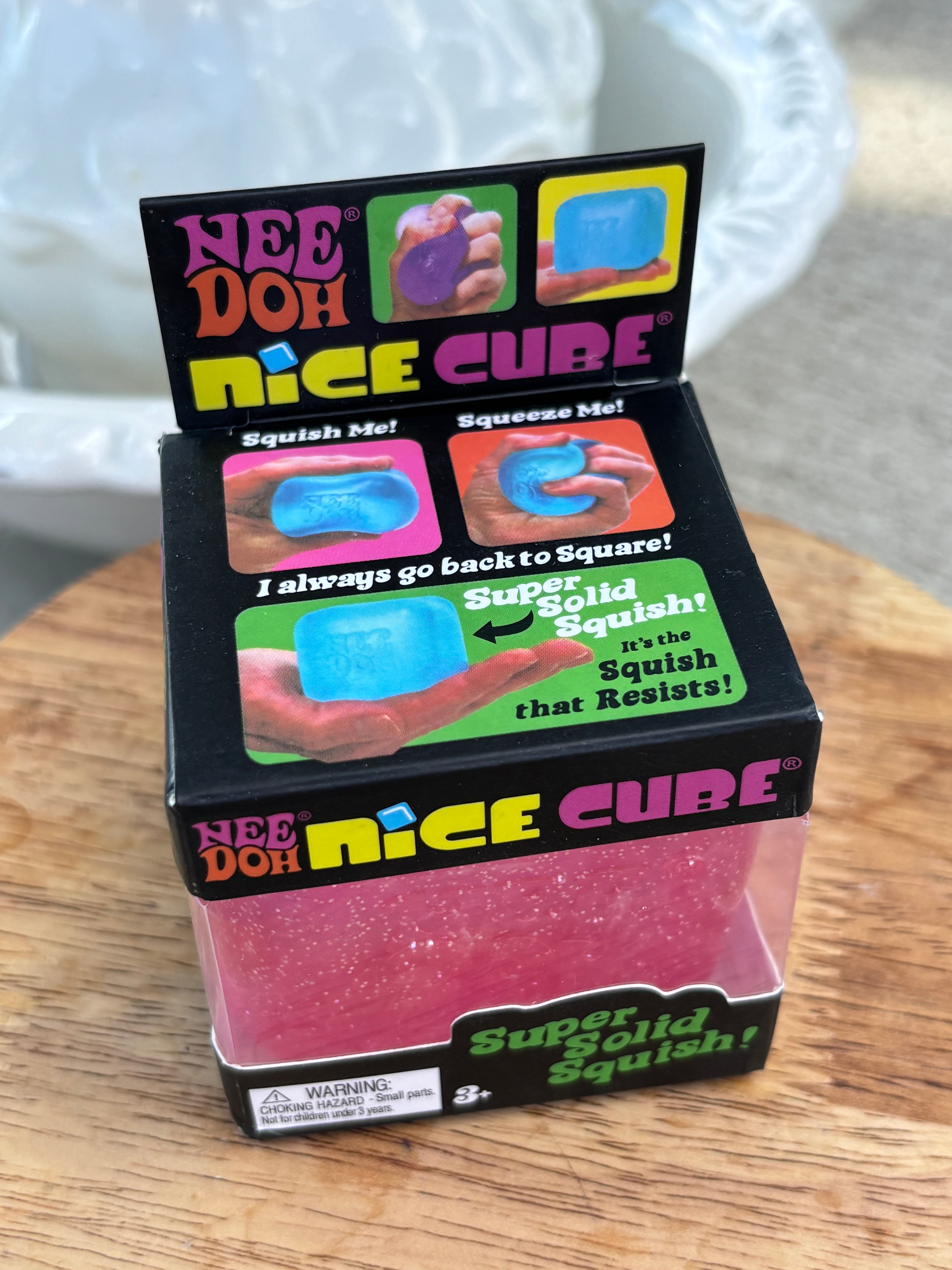 Glitter Cube Squish