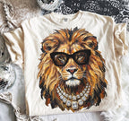 Custom animal bling tee