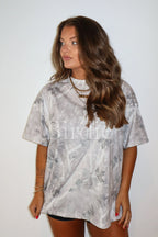 Exclusive Iced Out Camo Oversized Tee