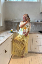 BLOOMING MAXI SKIRT