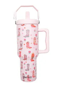 Boots & Roses Tumbler Cup