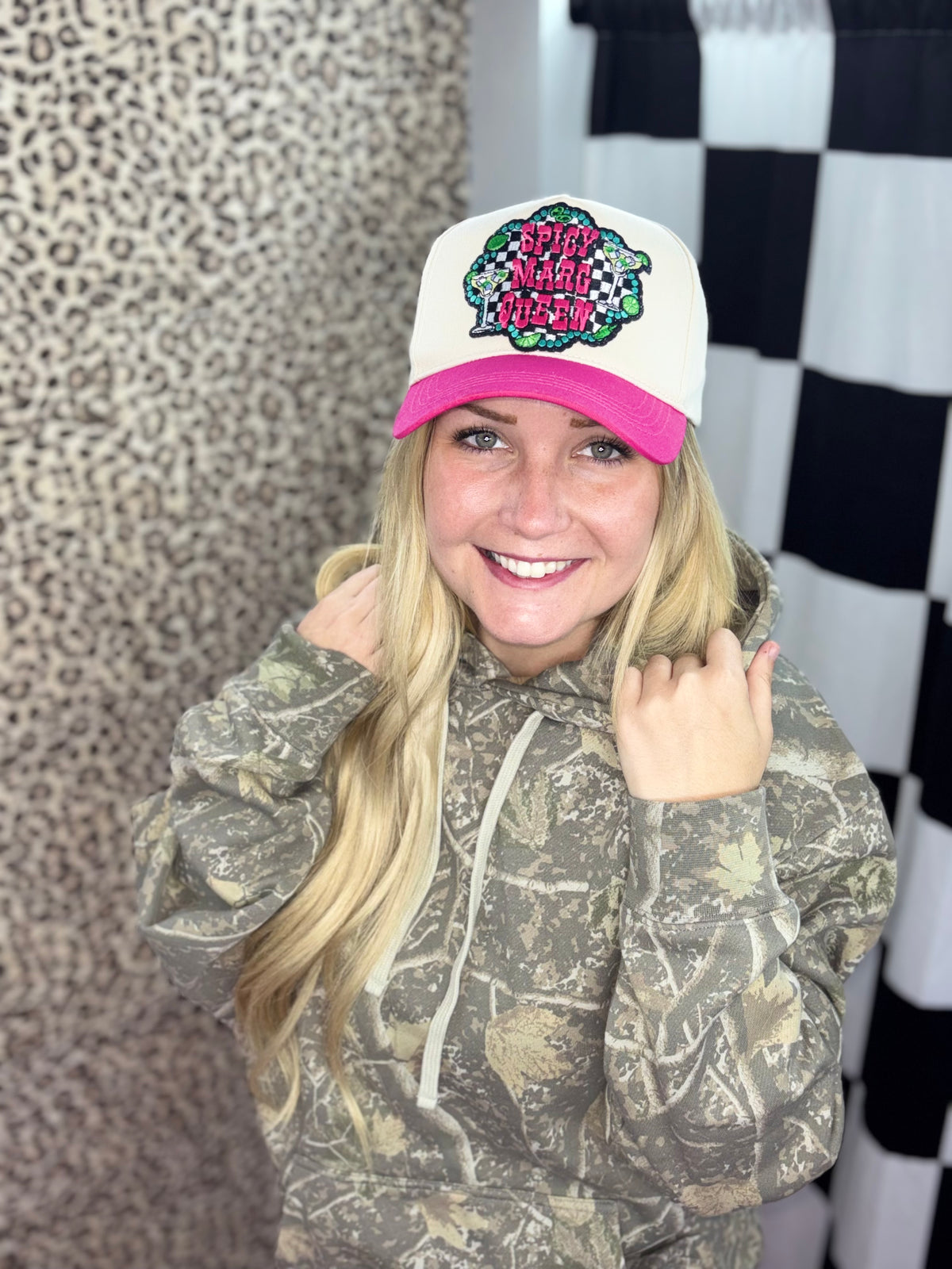 Spicy margarita hat with patch