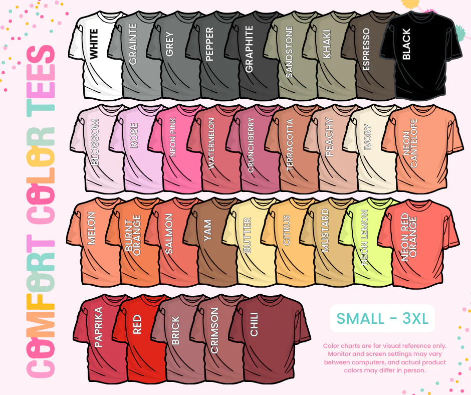 Custom graphic tees and crewneck sweatshirts