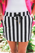 Runway Stripes Skort
