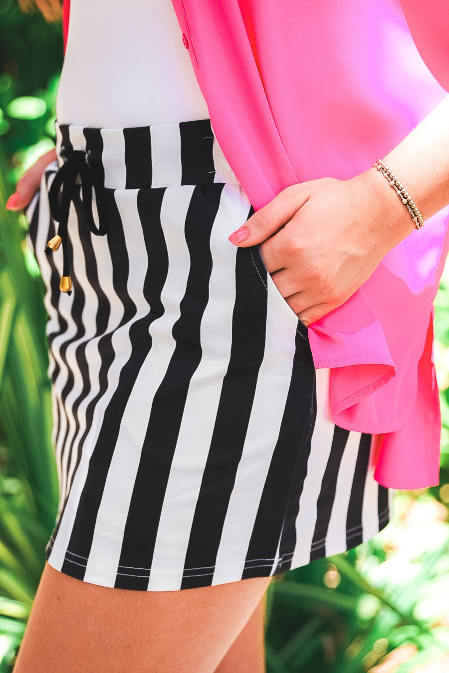 Runway Stripes Skort