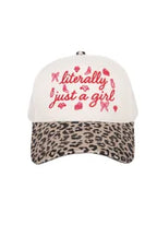 Literally Just A Girl Vintage Trucker Hats