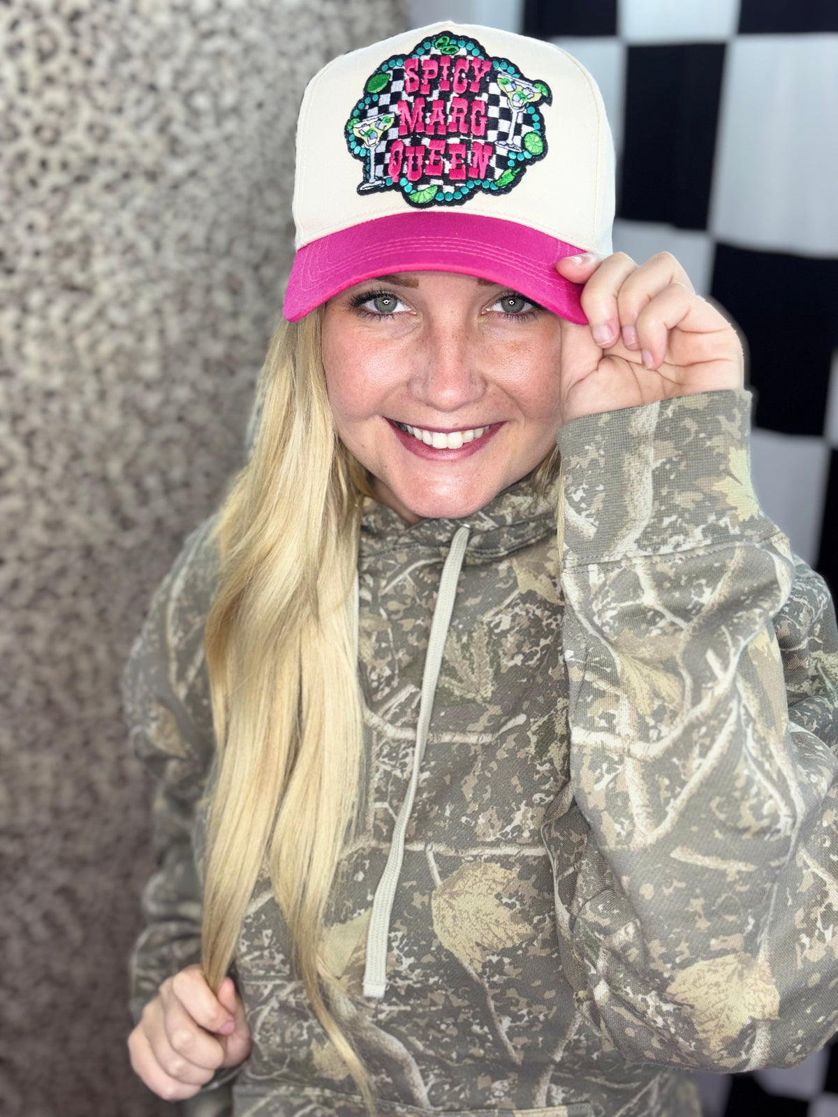 Spicy margarita hat with patch