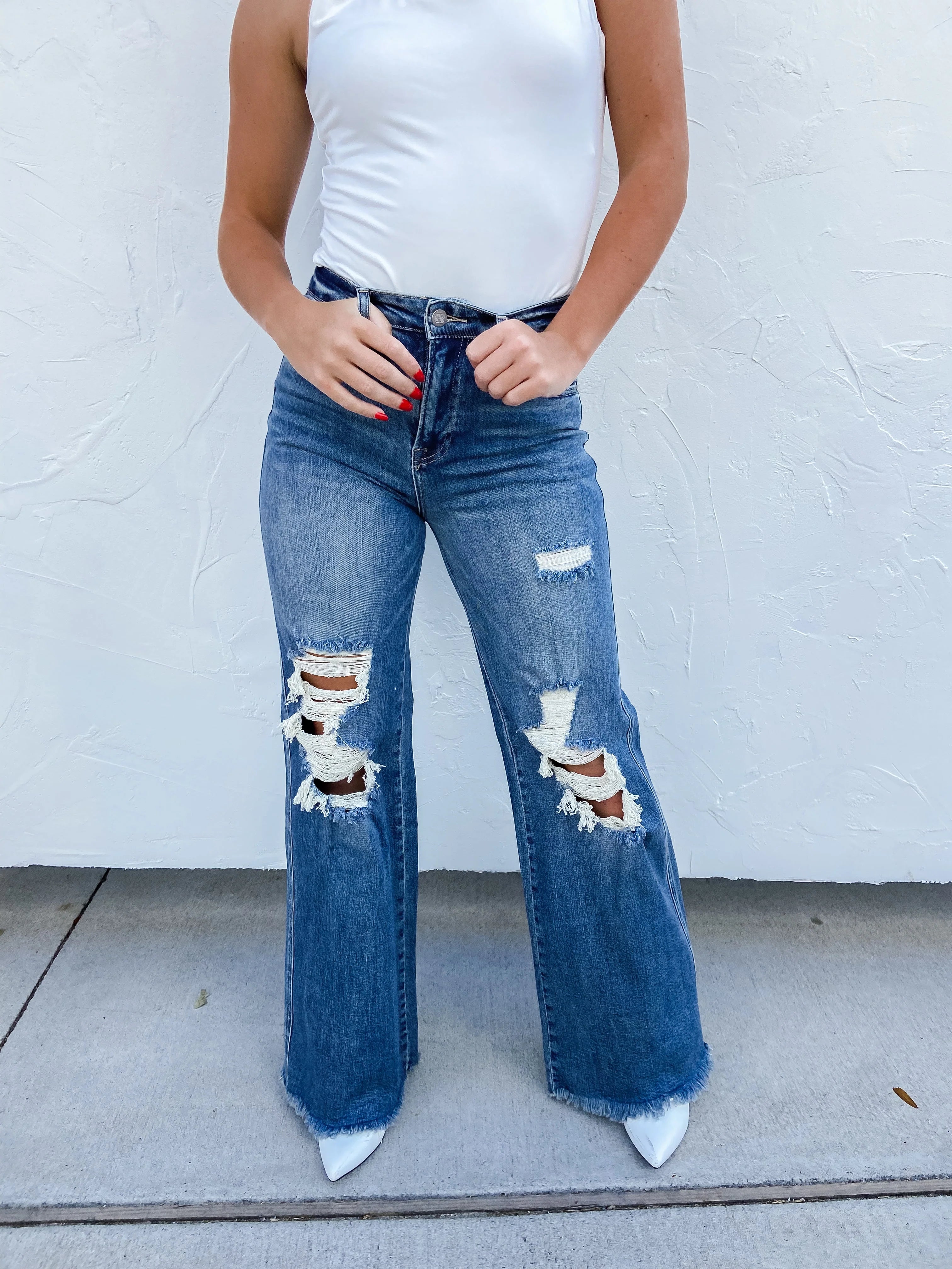 PREORDER- BLAKELEY DISTRESSED JEANS