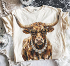Custom animal bling tee