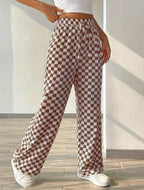 Women’s Checkered Lounge Pants