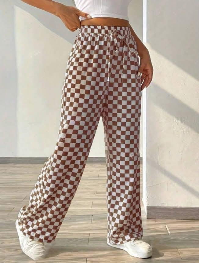 Women’s Checkered Lounge Pants