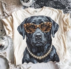 Custom animal bling tee