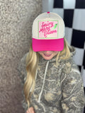 Spicy marg queen hat with patch