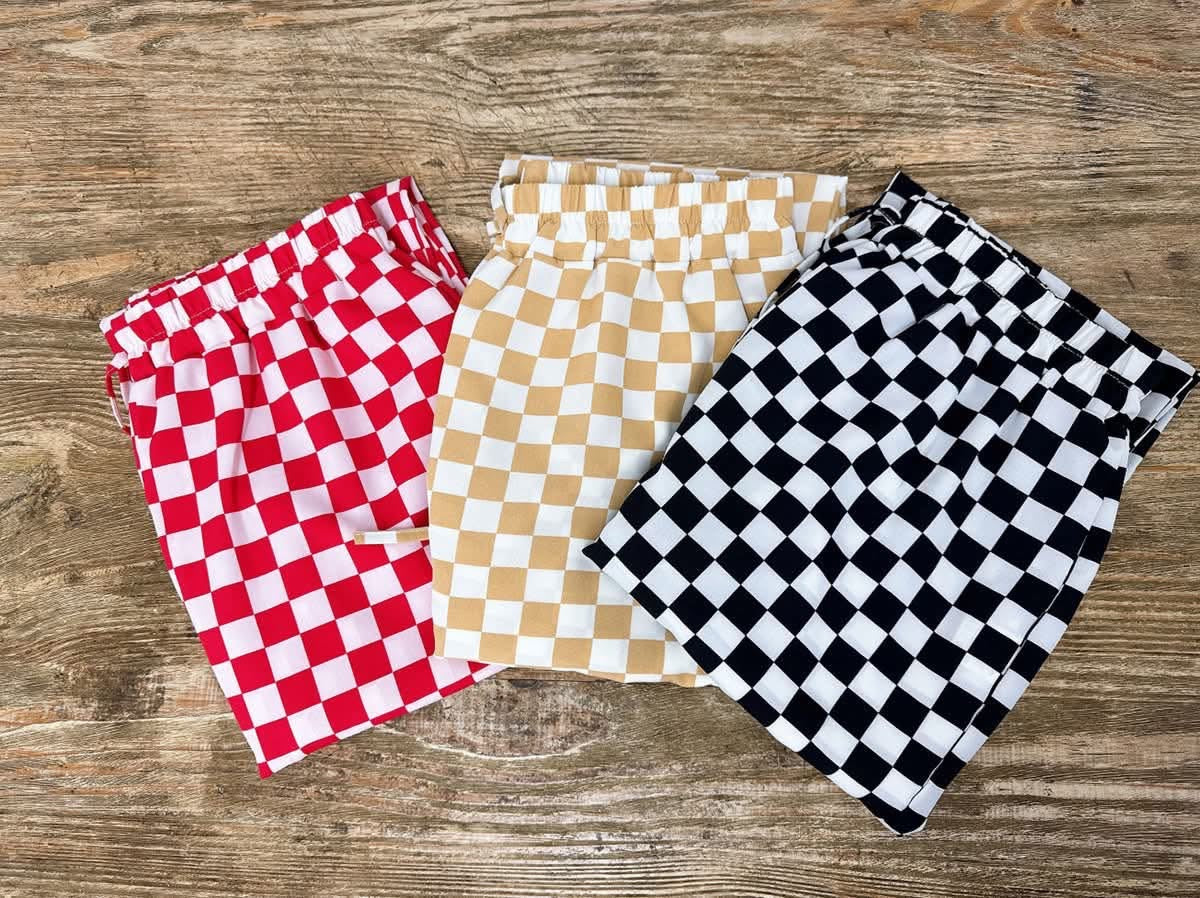 Women’s Checkered Lounge Pants