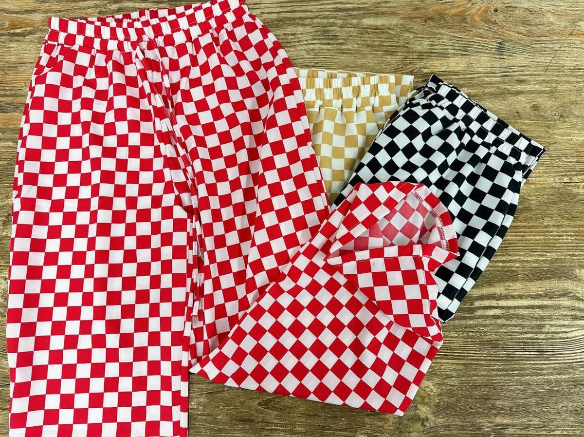 Women’s Checkered Lounge Pants