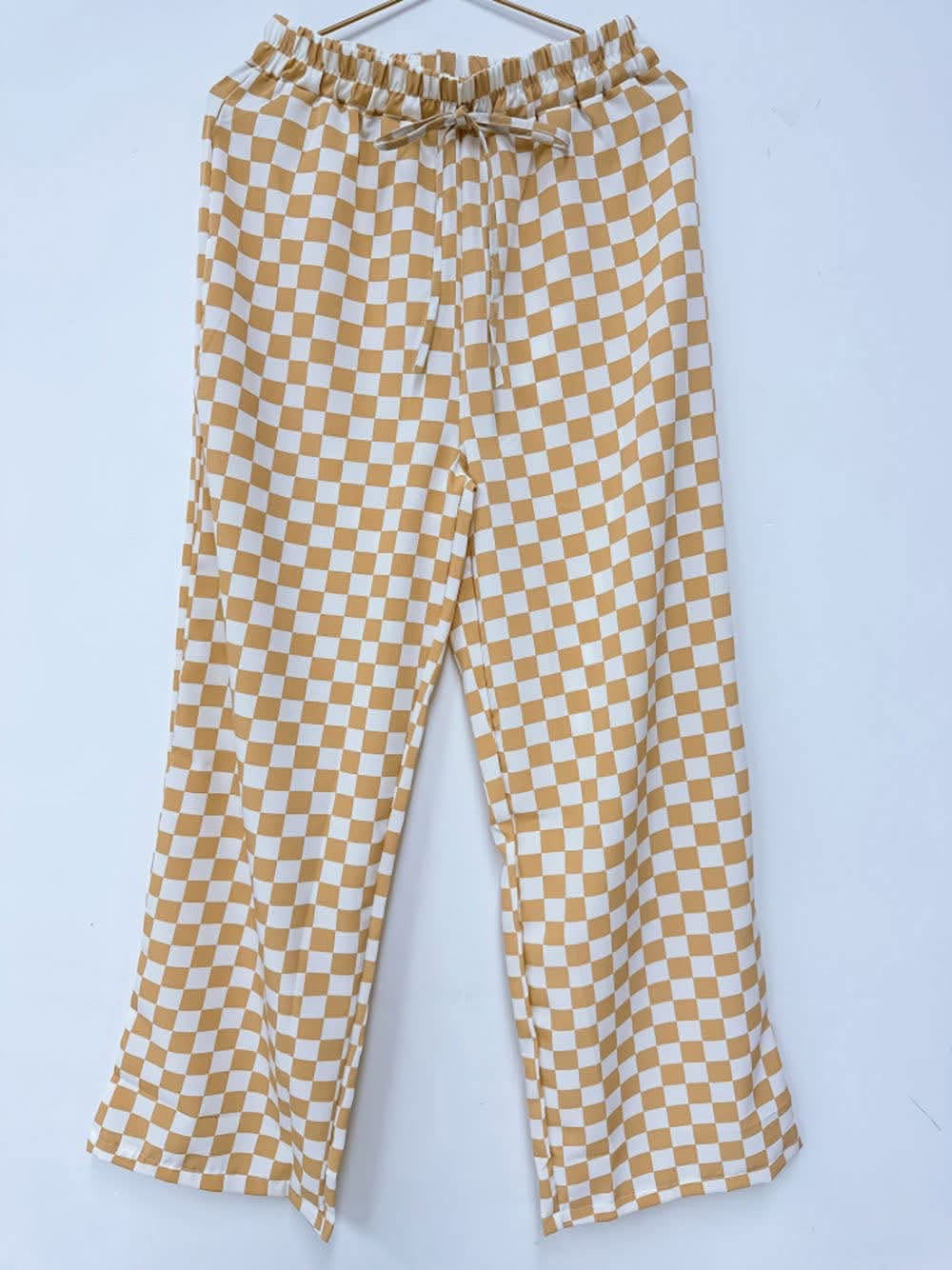 Women’s Checkered Lounge Pants