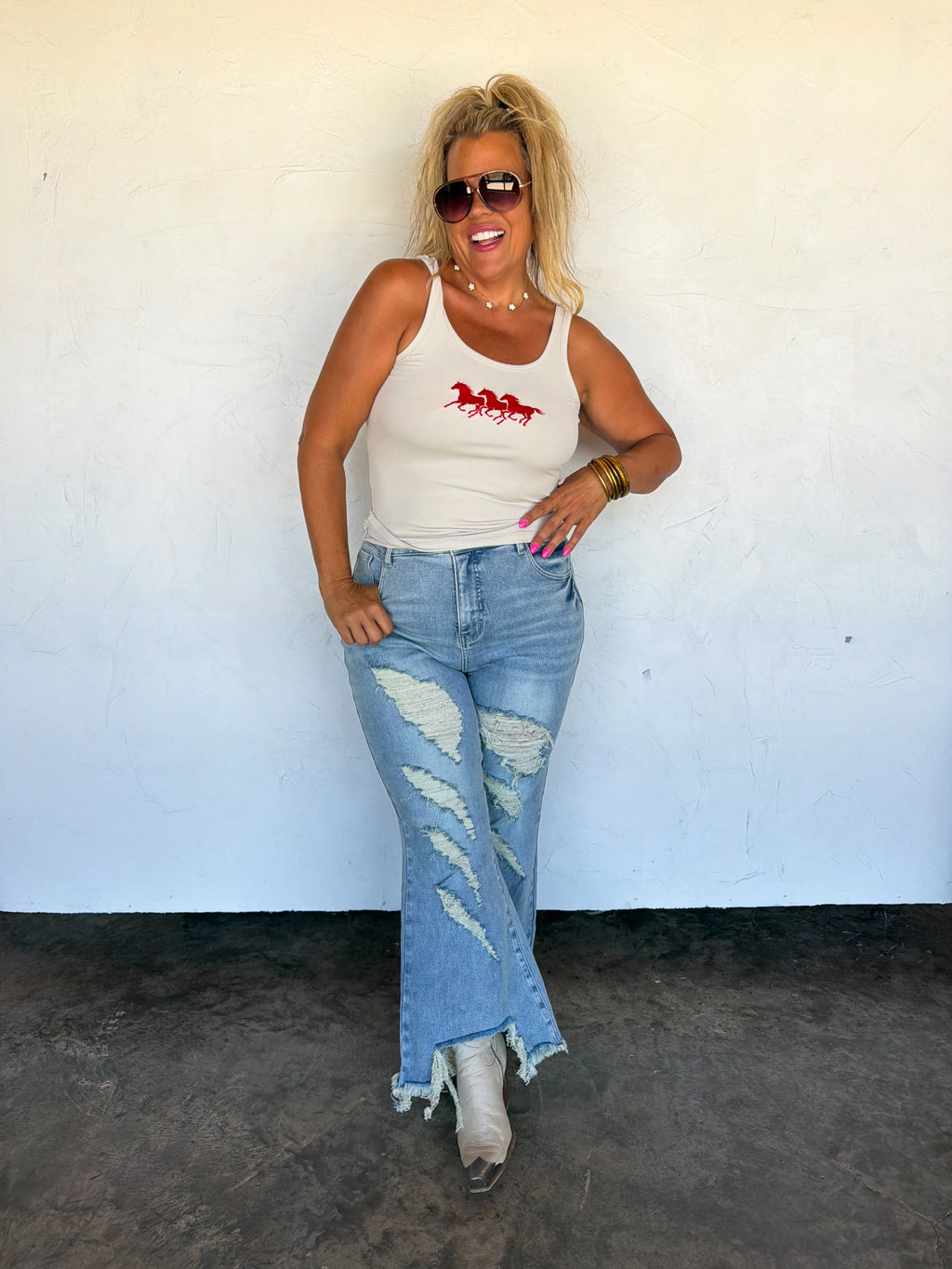 PREORDER- LUCKY STAR URBAN DISTRESSED JEAN