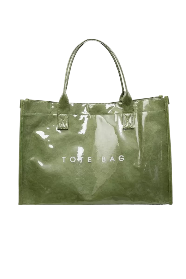 Green Large Capacity TOTE BAG