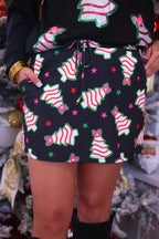 Bow Christmas Treat Skort