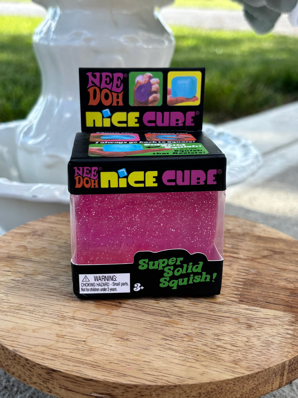 Glitter Cube Squish