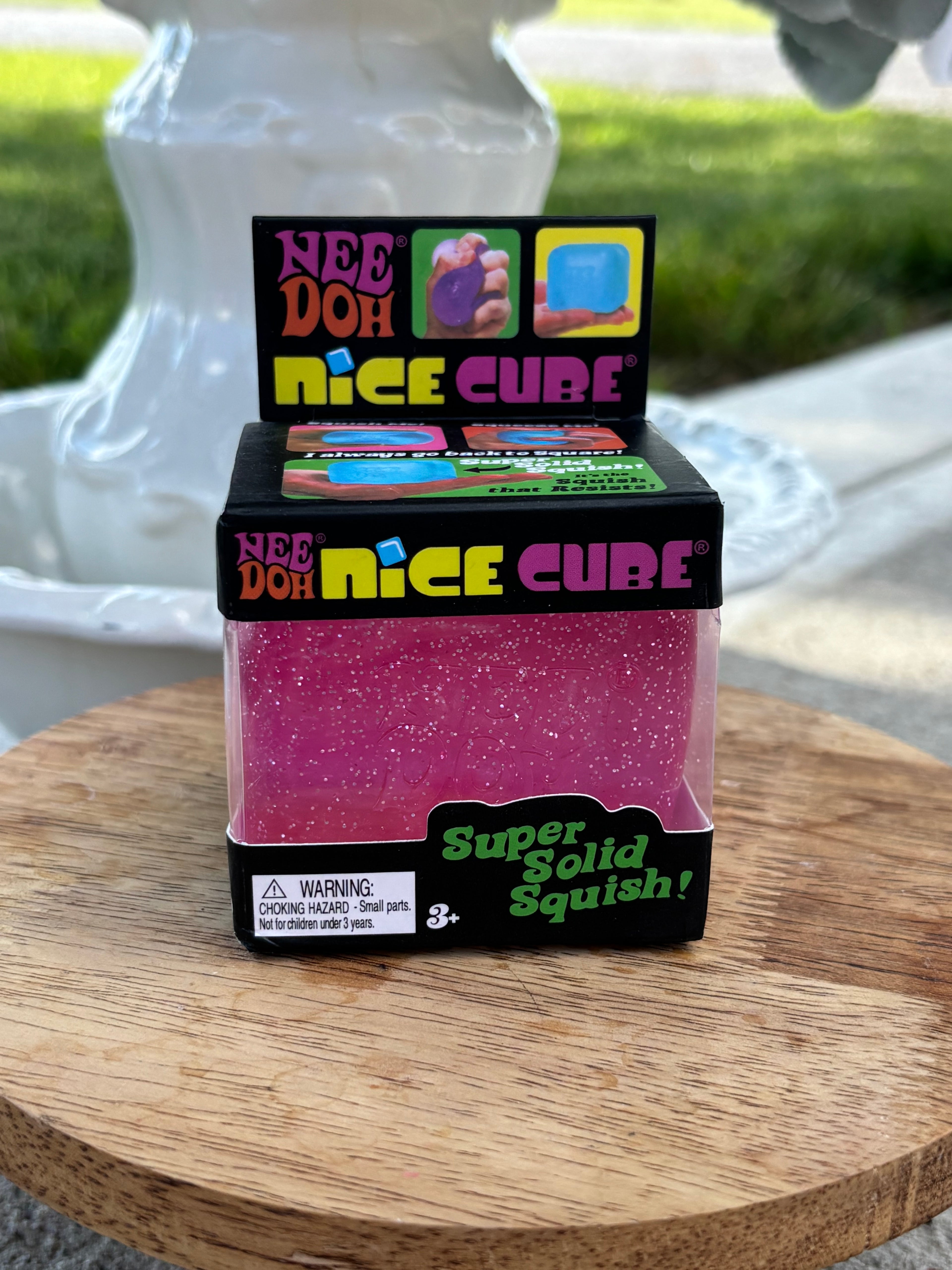 Glitter Cube Squish