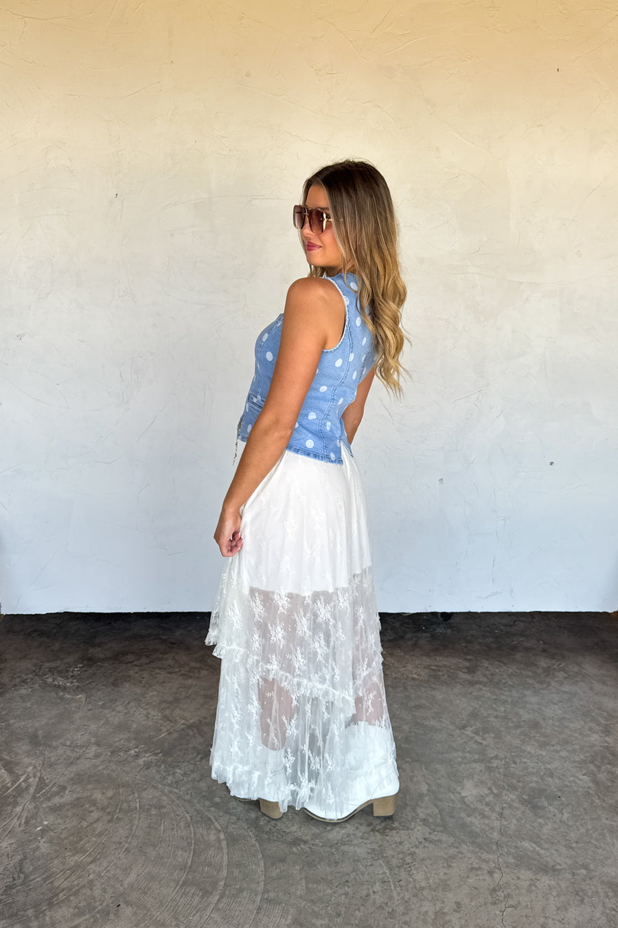 PREORDER- SPRINKLE ME DENIM VEST