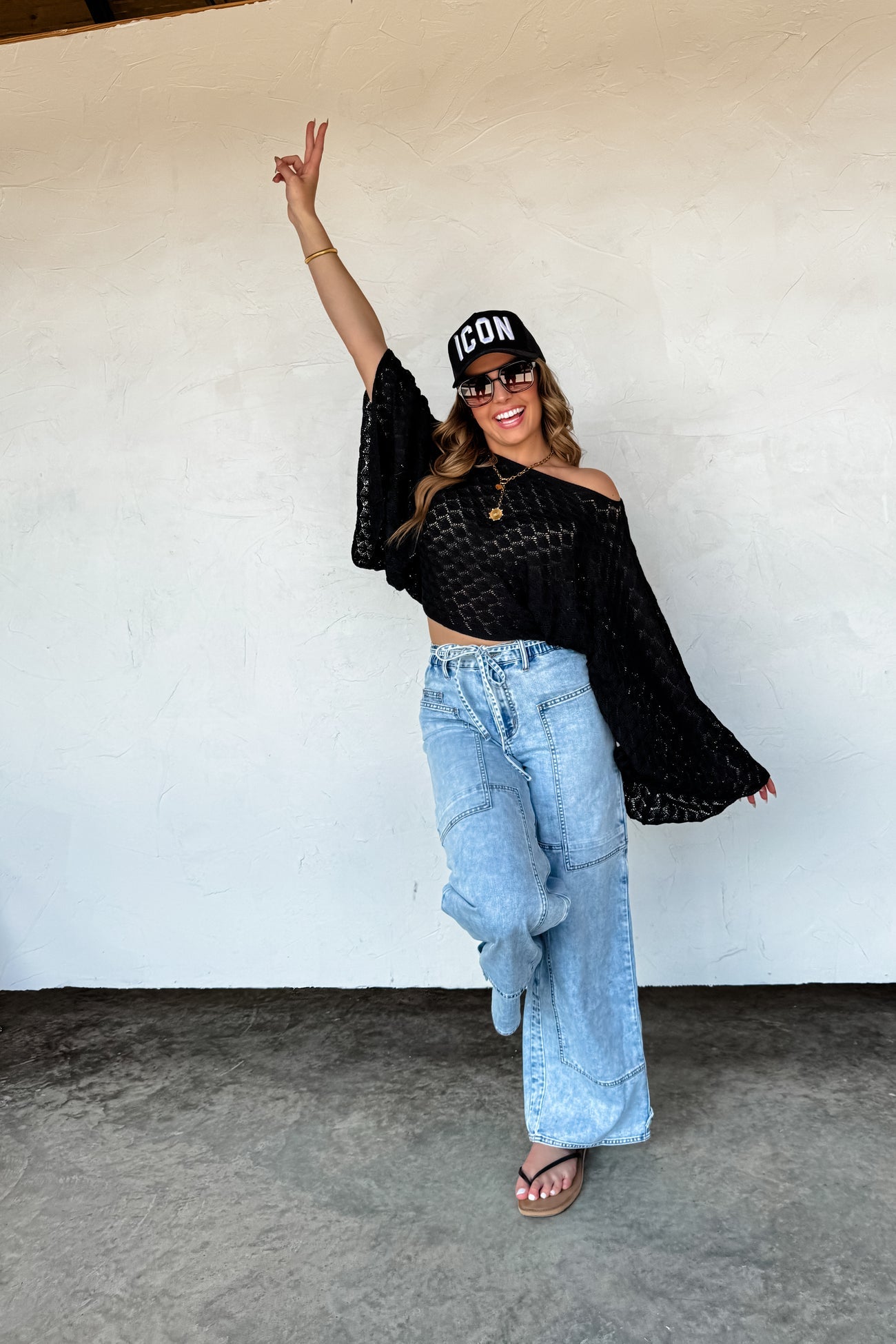 JOVIE TIE WAIST JEANS
